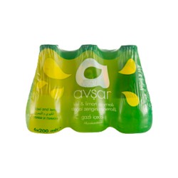 Avşar Kivi Limon Aromalı Gazlı İçecek (6 x 200 ml)