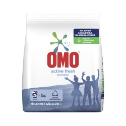 Omo Matik Active Fresh Toz Çamaşır Deterjanı 26 Yıkama (4 kg)