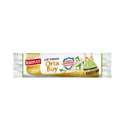 Koroplast Yaseminli Çöp Torbası Orta Boy (15 Adet)