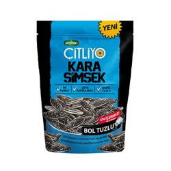 Peyman Çitliyo Kara Şimşek Bol Tuzlu Ay Çekirdeği (120 g)