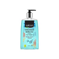 Saloon Sıvı Sabun Doğanın Kokusu Deniz Tuzu ve Yosun (500 ml)