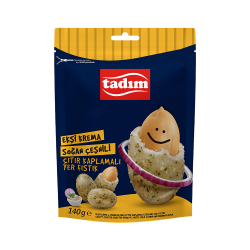 Tadım Fıstıxx Ekşi Krema & Soğan Çeşnili Çıtır Kaplamalı Yer Fıstığı (140 g)