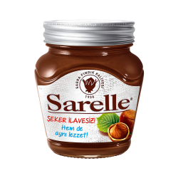 Sarelle Şeker İlavesiz Kakaolu Fındık Ezmesi (350 g)
