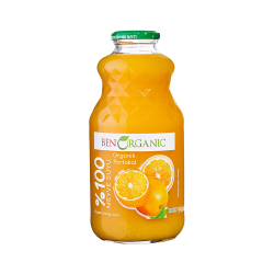 BenOrganic %100 Organik Portakal Suyu (1 L)
