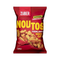 Züber Glütensiz Noutos Fırınlanmış Chili Nohut Cipsi (55 g)