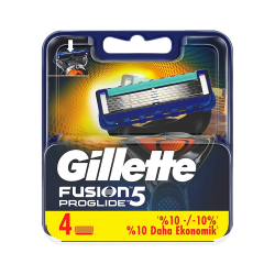 Gillette Fusion ProGlide Tıraş Bıçağı Yedek (4'lü)