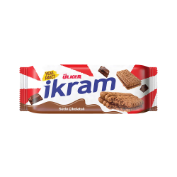 Ülker İkram Çikolatalı Kremalı Sandviç Bisküvi (84 g)