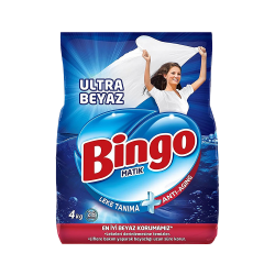 Bingo Matik Ultra Beyaz Toz Çamaşır Deterjanı (4 kg)