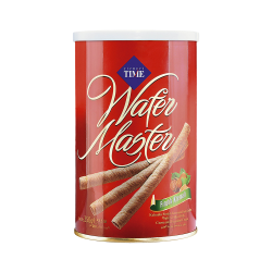 Çizmeci Time Wafer Master Fındık Kremalı Rulo Gofret Teneke (250 g)