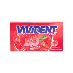 Vivident Cüzdan Çilekli Sakız (26 g)