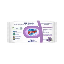 Bingo Lavanta Kokulu Yüzey Temizlik Havlusu (96'lı)