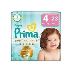 Prima Premium Care İkiz Bebek Bezi No: 4 (23'lü)