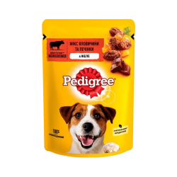 Pedigree Sığır ve Kuzu Etli Köpek Konservesi (100 g)