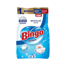 Bingo Premium Beyaz Toz Çamaşır Deterjanı 67 Yıkama (8 kg)❌❌❌
