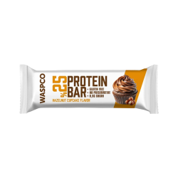 Waspco Glütensiz Çikolatalı Cupcake Protein Bar (36 g)