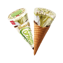 Cornetto Disc Double Antep Fıstıklı Beyaz Çikolata (130 ml)