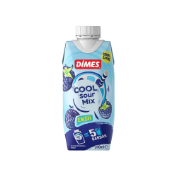 Dimes Cool Sour Mix Ekşi Böğürtlen Özü (310 ml)
